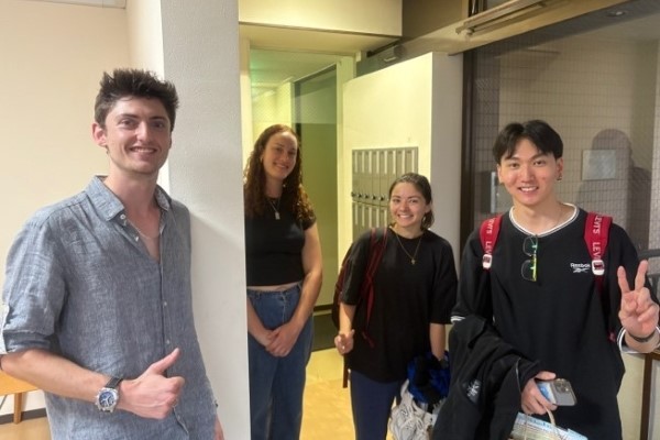 カーティン大学薬学部から留学生が来熊しました1