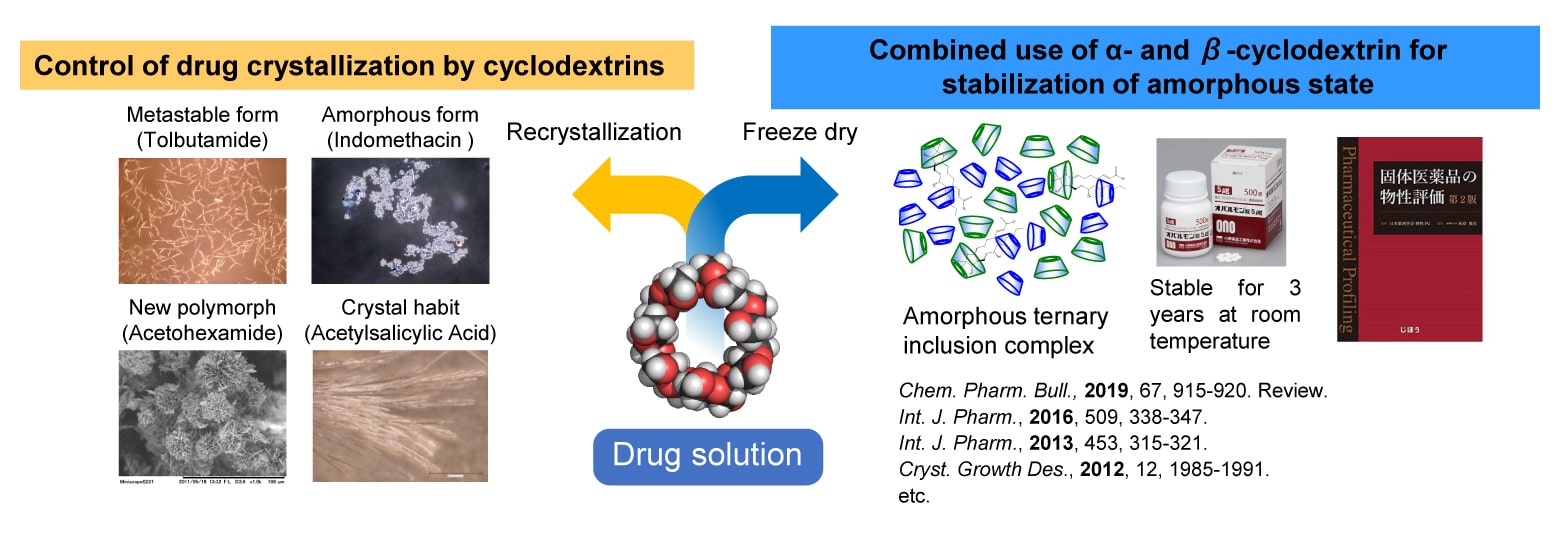 Application of Multi Functional Cyclodextrin for Pharmaceutical Formulation